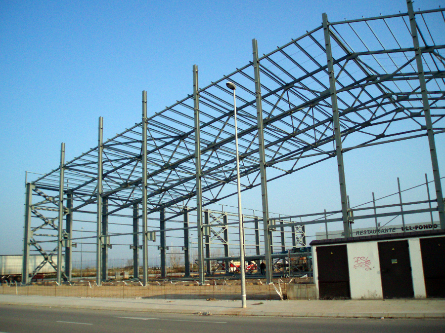 Montaje estructura nave 2