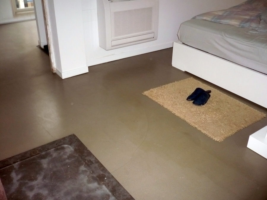 mortero autonivelante decorativo