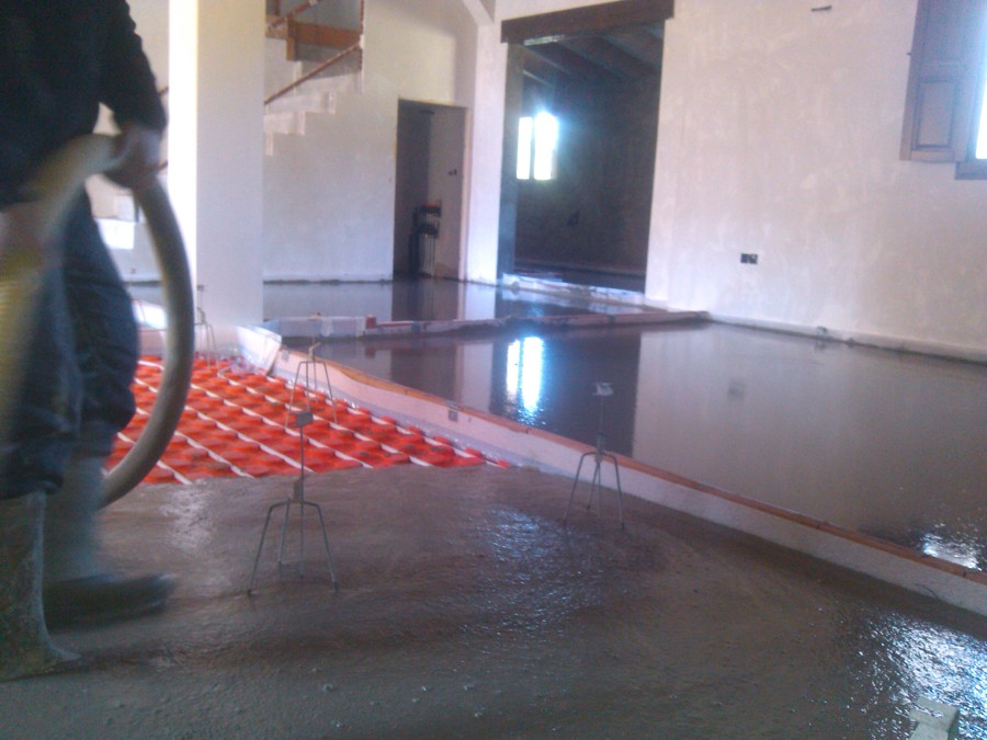 mortero autonivelante