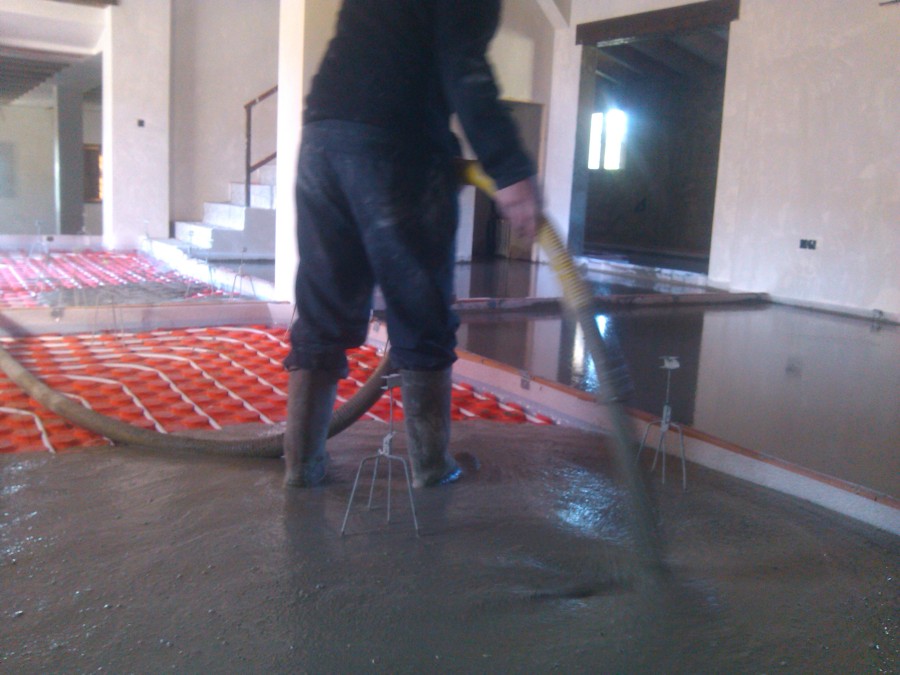 mortero autonivelante