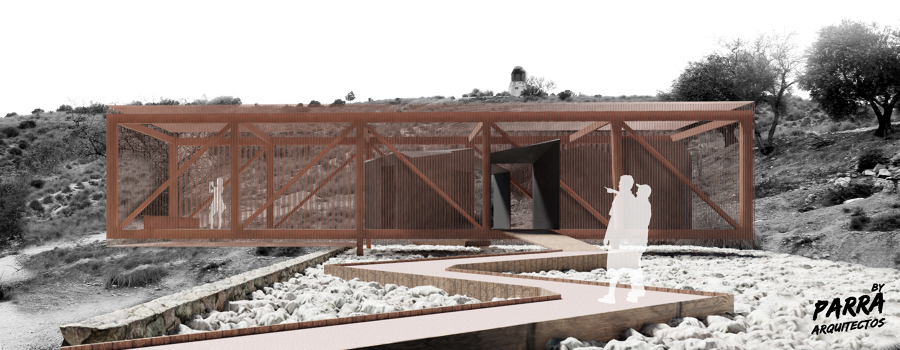 Espacio de Bienvenida del Parque Arqueológico Municipal Puesto de Contraataque N8