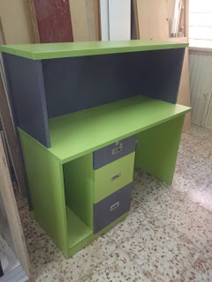 Mostrador recepcion para clinica