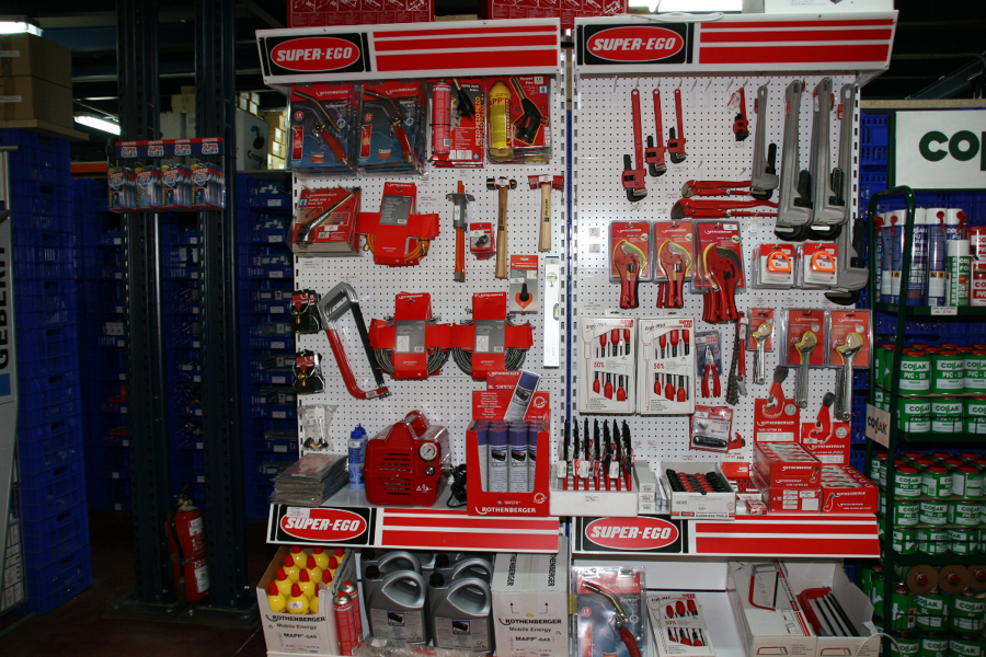 Mostrador en Ribarroja.