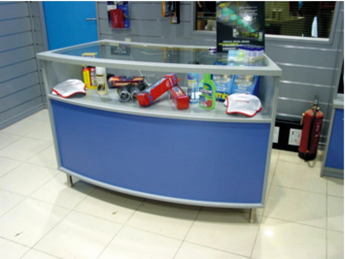 mostrador para comercio