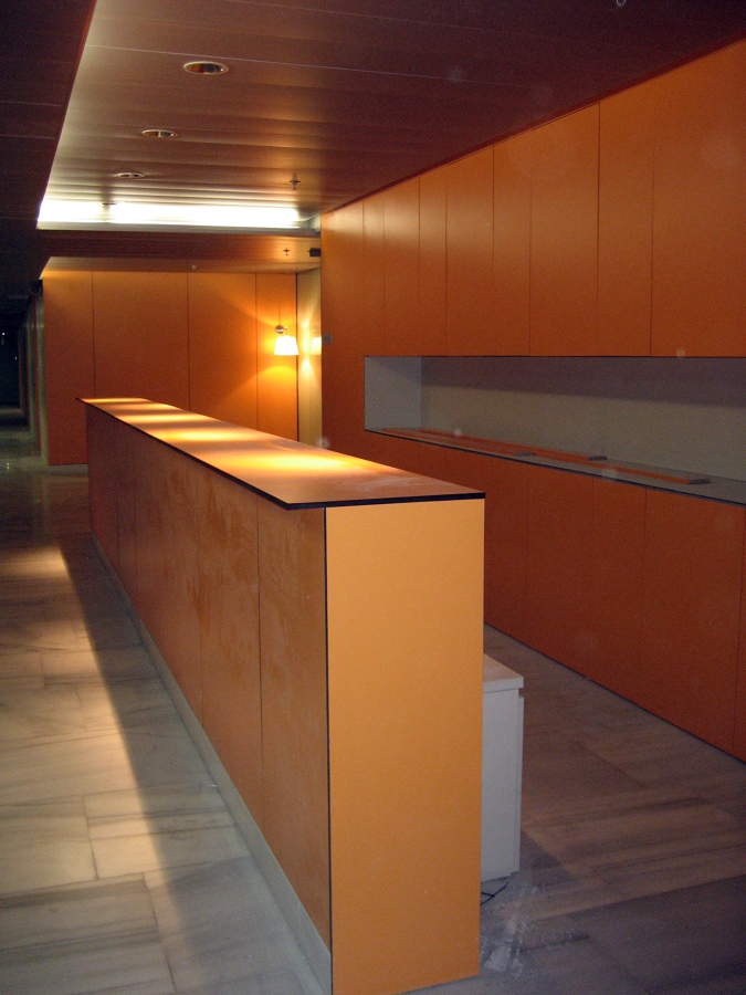 Mostrador recepción Zona B