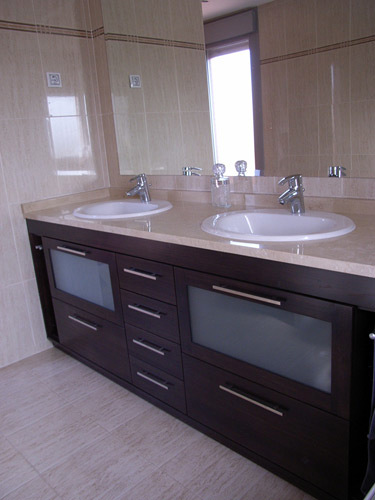 Mueble a medida wengue