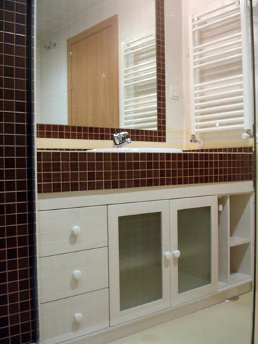 Mueble bajo encimera blanco