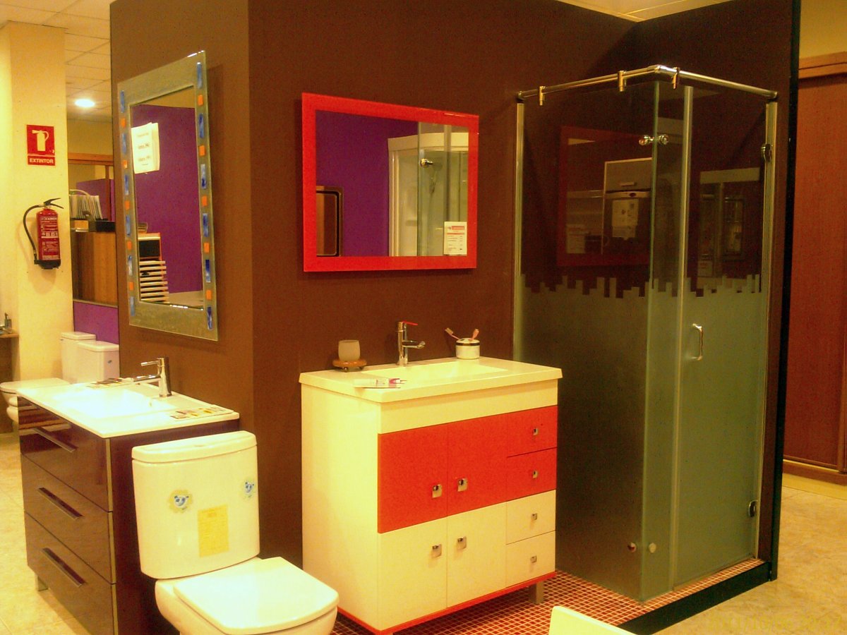 Mueble de baño lacado