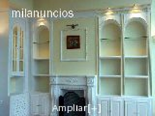mueble de escayola con muchos detalles