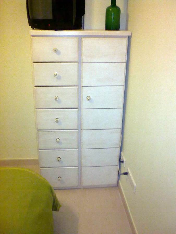 Mueble dormitorio acabado