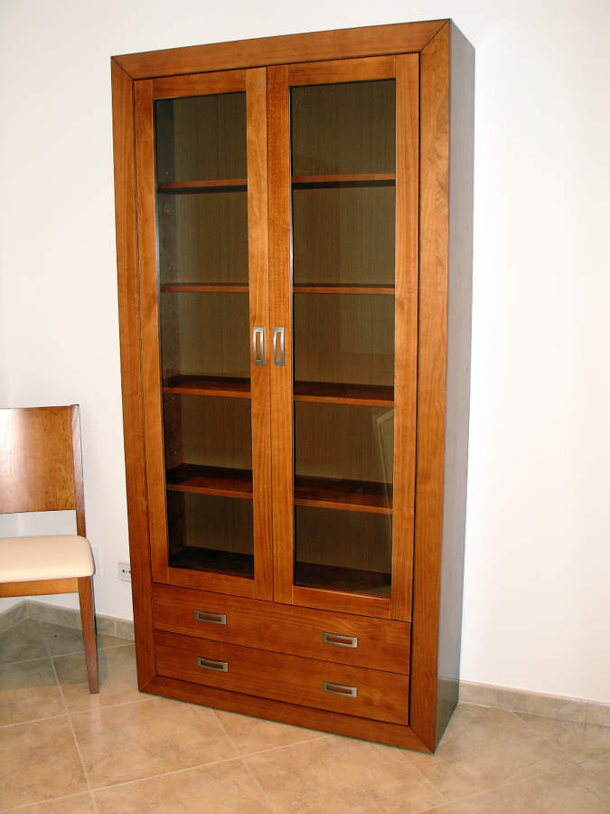 Mueble estanteria y cajones