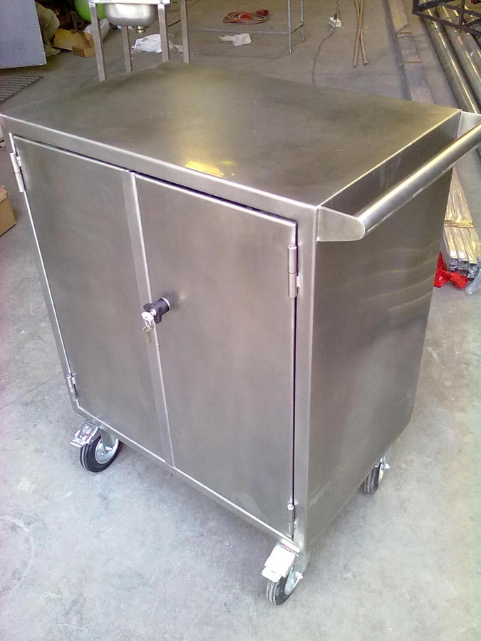 Mueble frio aceroinoxidable 