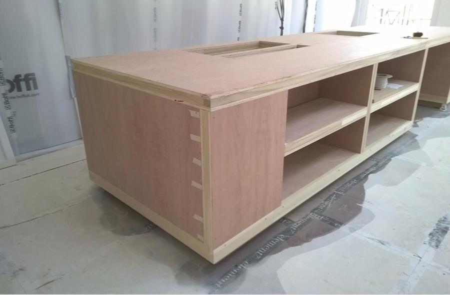 Mueble de cocina de madera