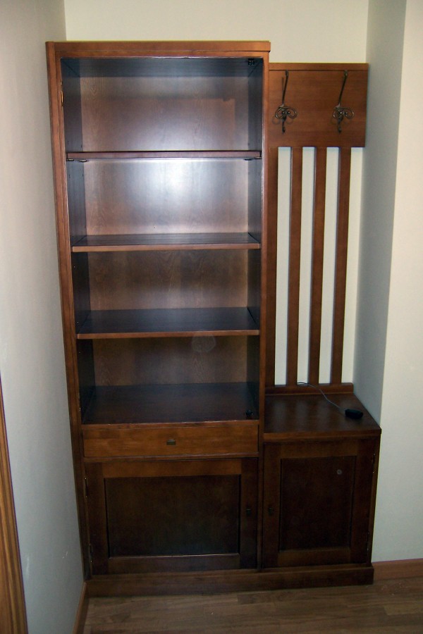 Mueble recibidor en hueco