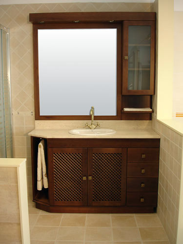 Mueble rustico nogal