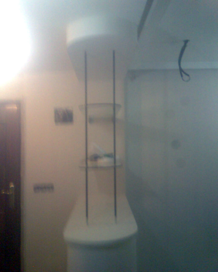 Mueble separador de entrada