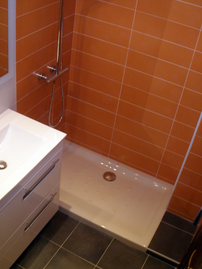 Mueble y plato de ducha