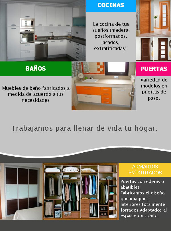 Muebles de cocina y armarios