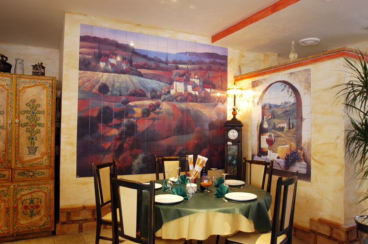 Mural restaurante