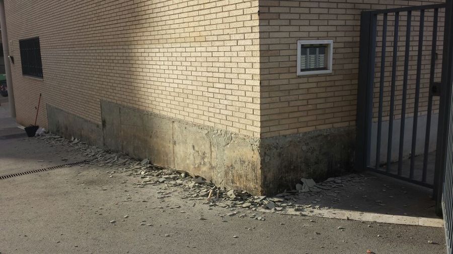 Muro de contencion Comunidad de vecinos