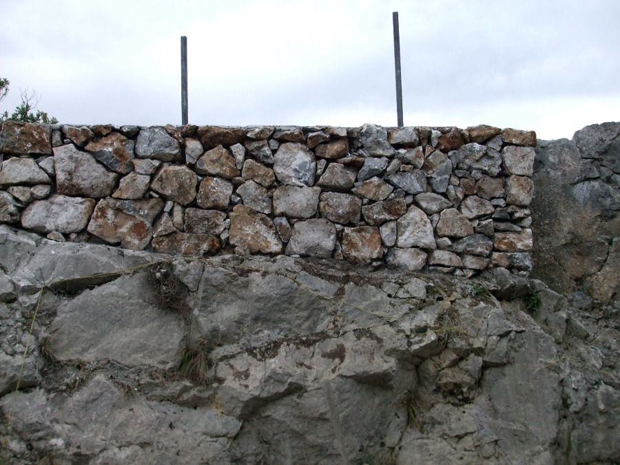muro de piedra