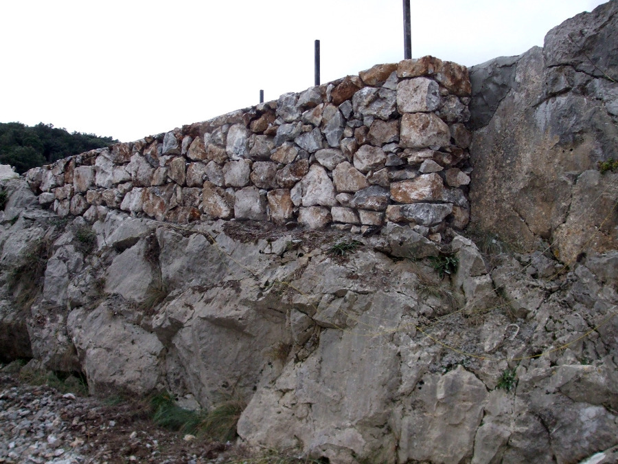 muro de piedra