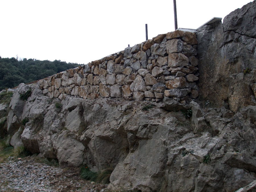 muro de piedra