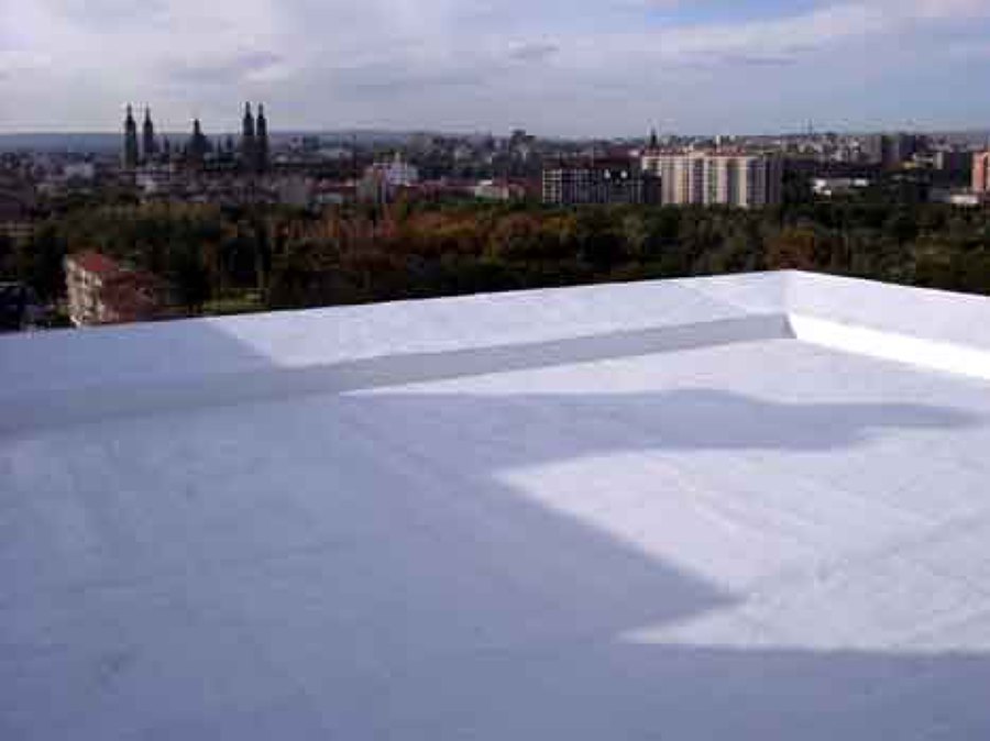 Cubierta con Protec gris