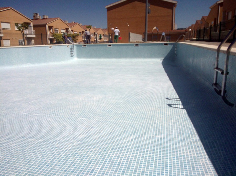 Piscina acabado gresite
