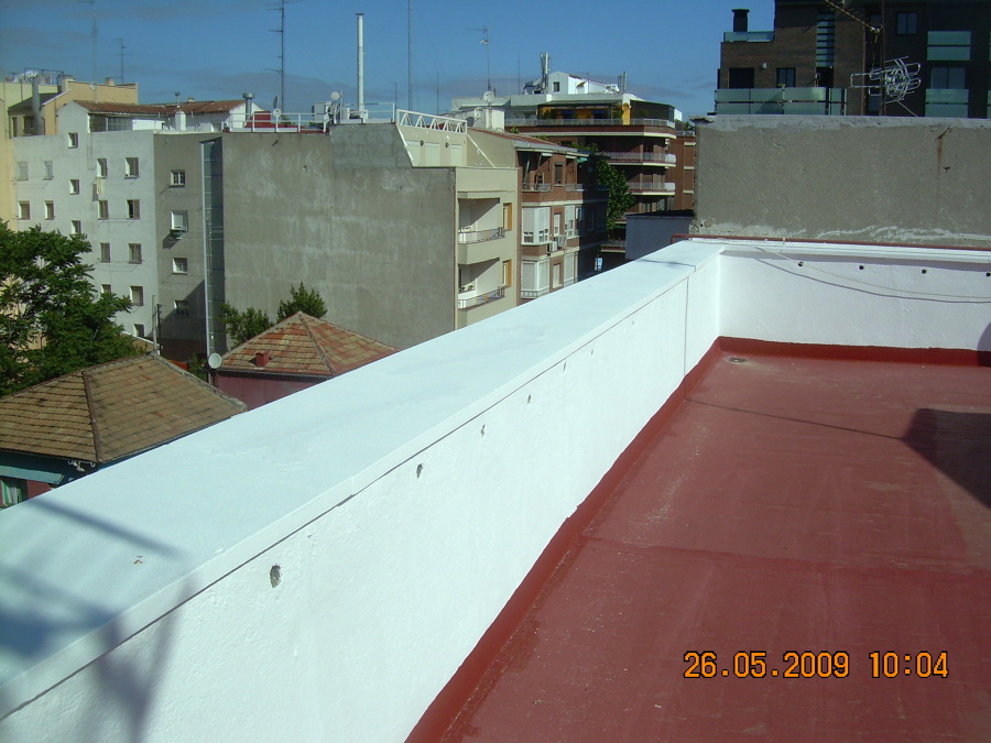 Rehabilitación de Peto de Azotea