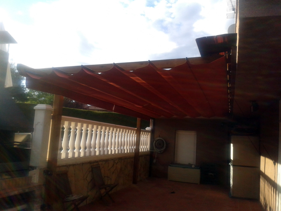 Pérgola madera