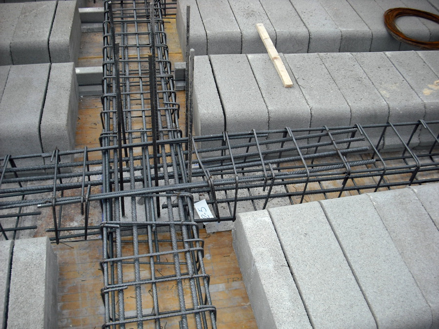 Detalle Nudo de hormigón armado