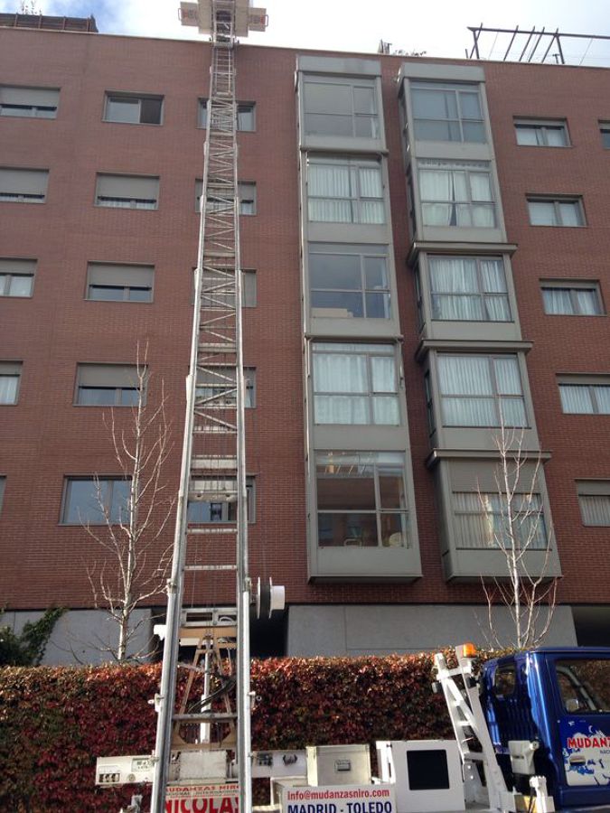 elevador por fachada