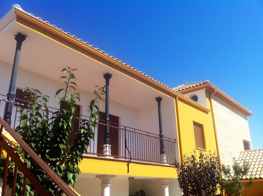 Canalón de alumno en dos colores