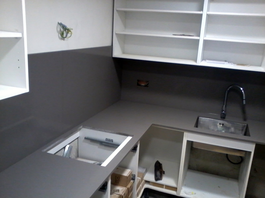 encimera silestone gris expo