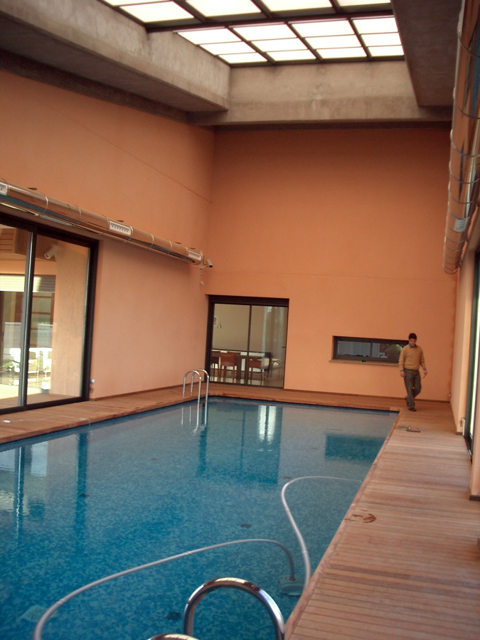 Piscina interior vivienda