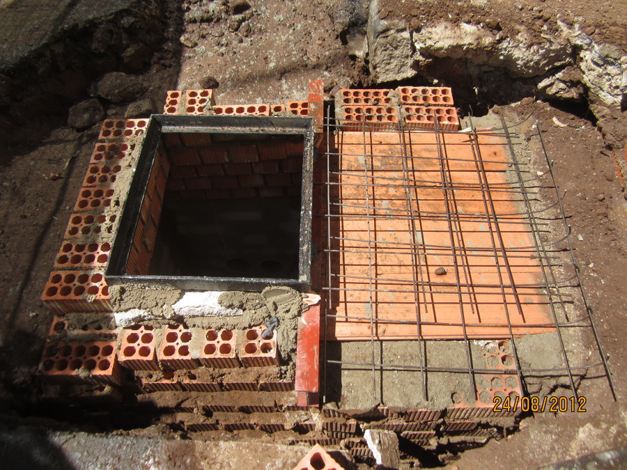 Arquetas de urbanización.