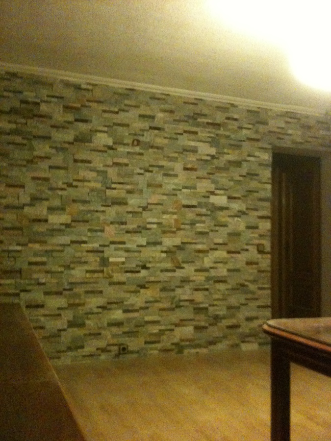 Baldosa decorativa colocada