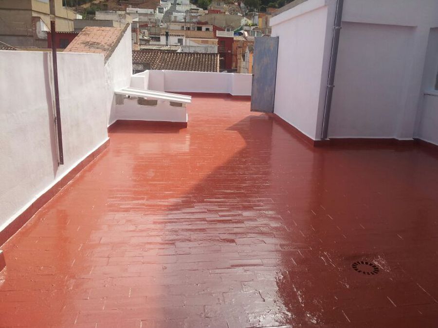 Impermeabilización con membrana de poliuretano