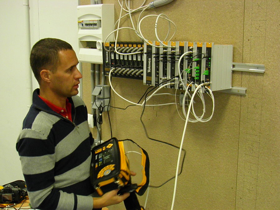 Comparación de cabeceras en laboratorio