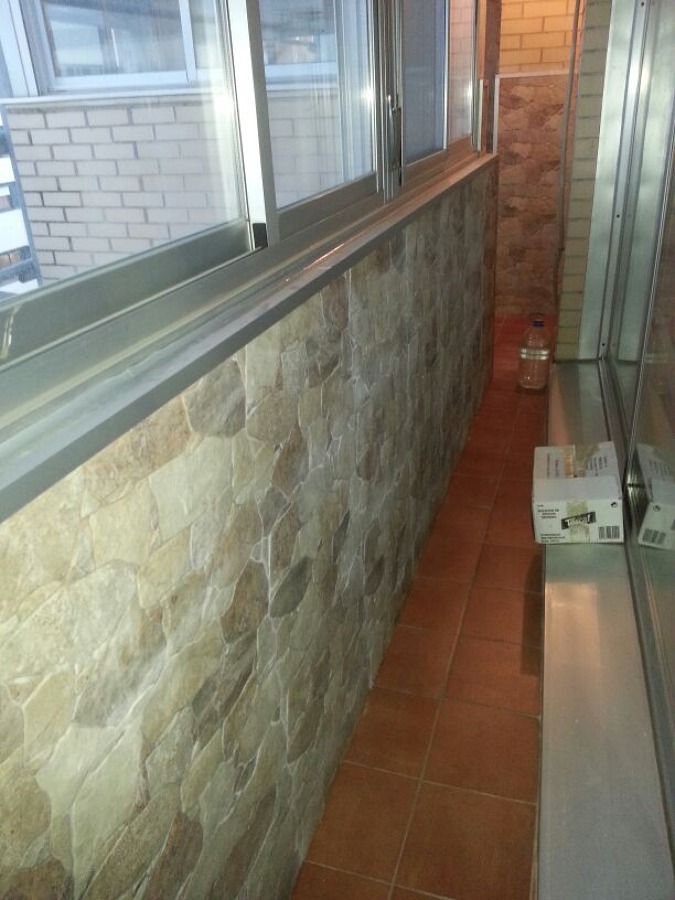 ALICATADO DE PARAMENTOS TERRAZA