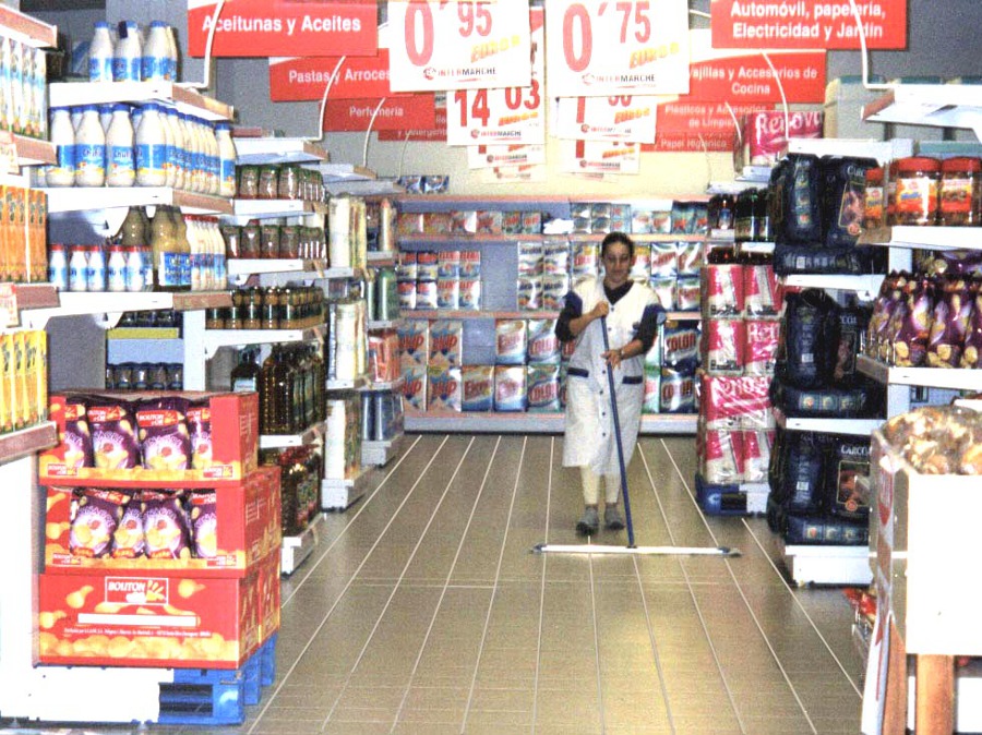 Limpiza de grandes superficies