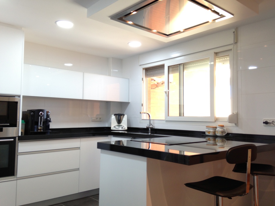 Cocina Office en Vivienda Unifamilar Adosada Borbotó