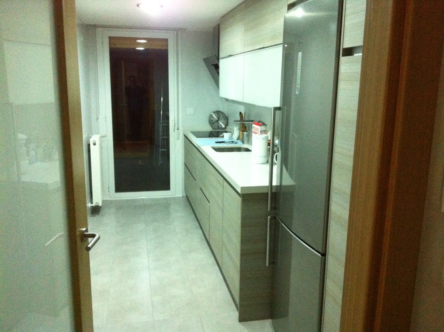 Amueblamiento de cocina en vivienda 