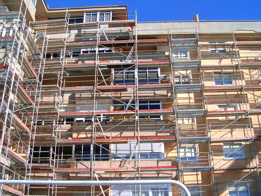 Rehabilitaciones de fachadas del edificios