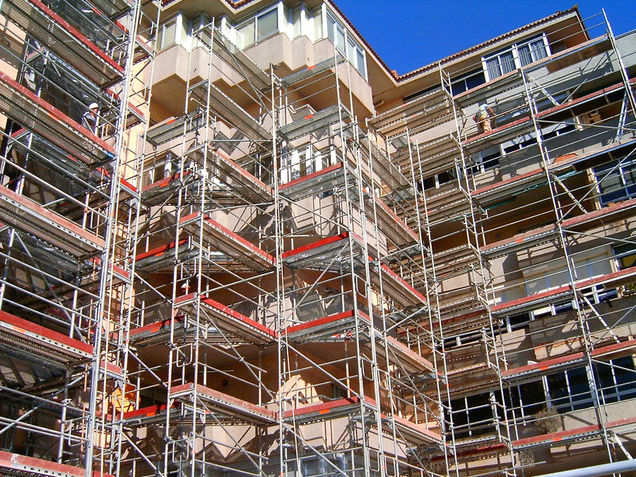 Rehabilitaciones de fachadas del edificios