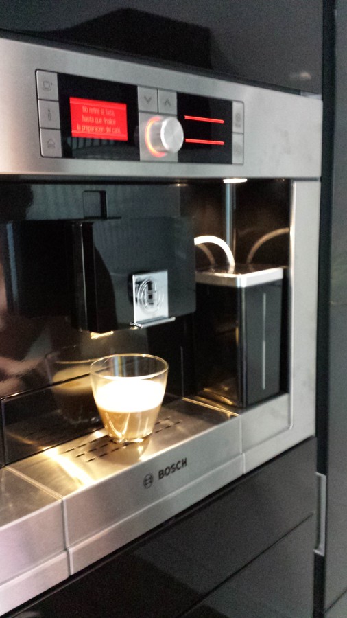 CAFETERA ELECTRÓNICA DE BOSCH.