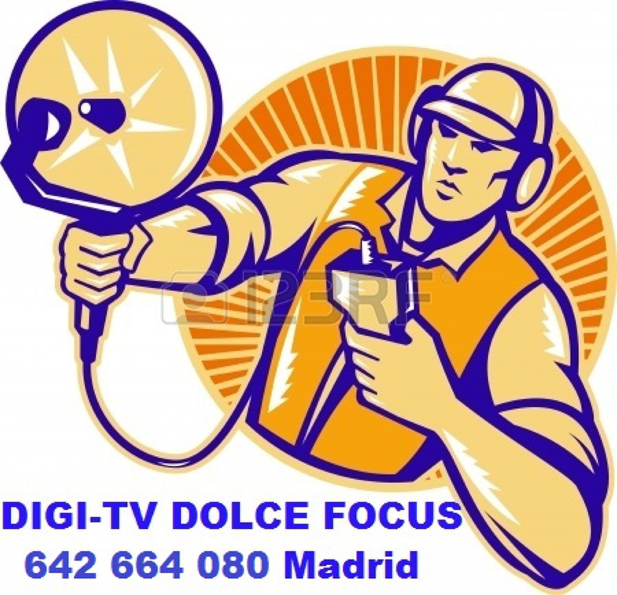 Montari antene parabolice digi tv dolce Madrid