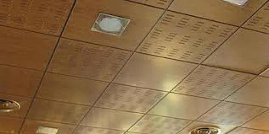 techo decorativo desmontable de madera