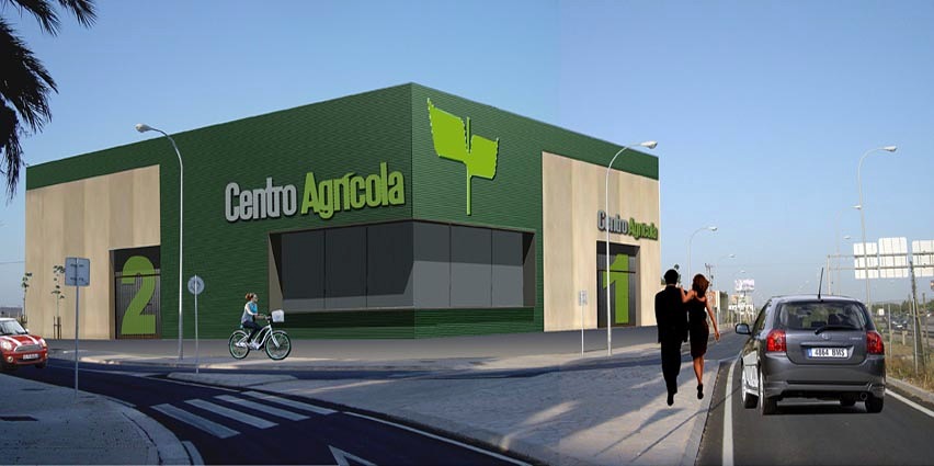 Nave para centro agrícola 